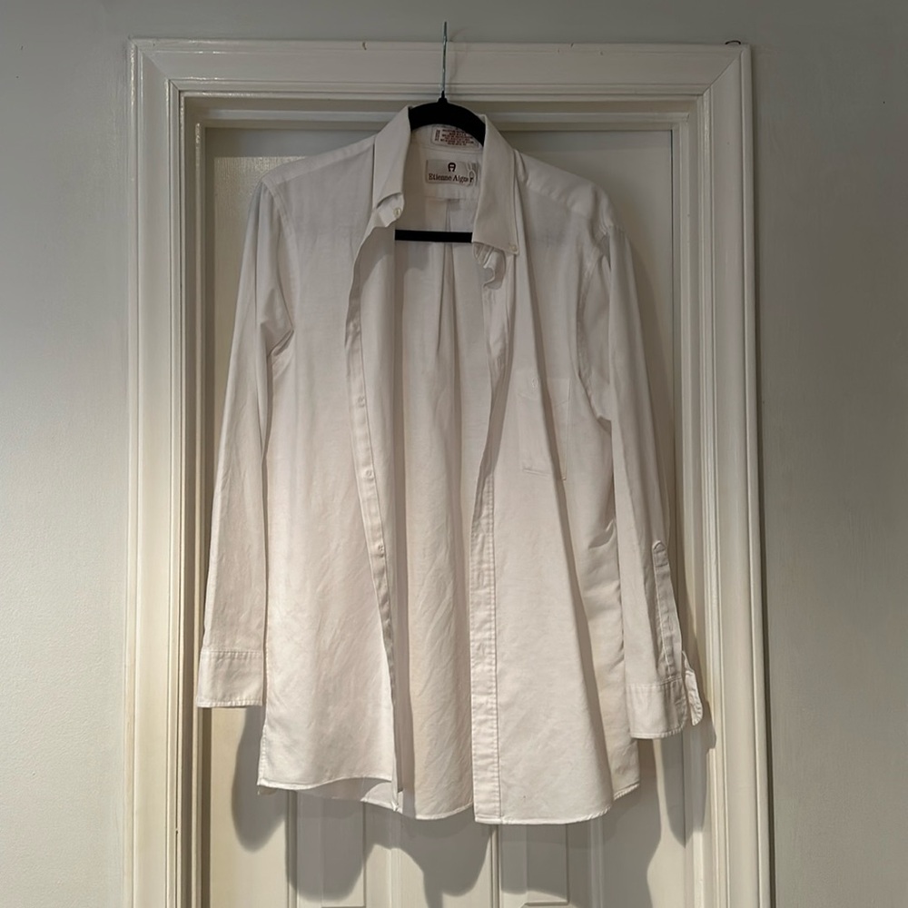 Ettiene Aigner White Button Down